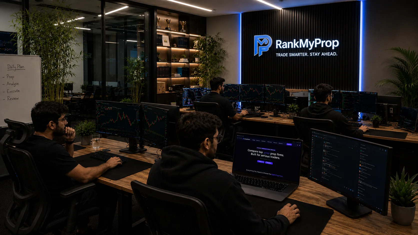 research and trading workflow